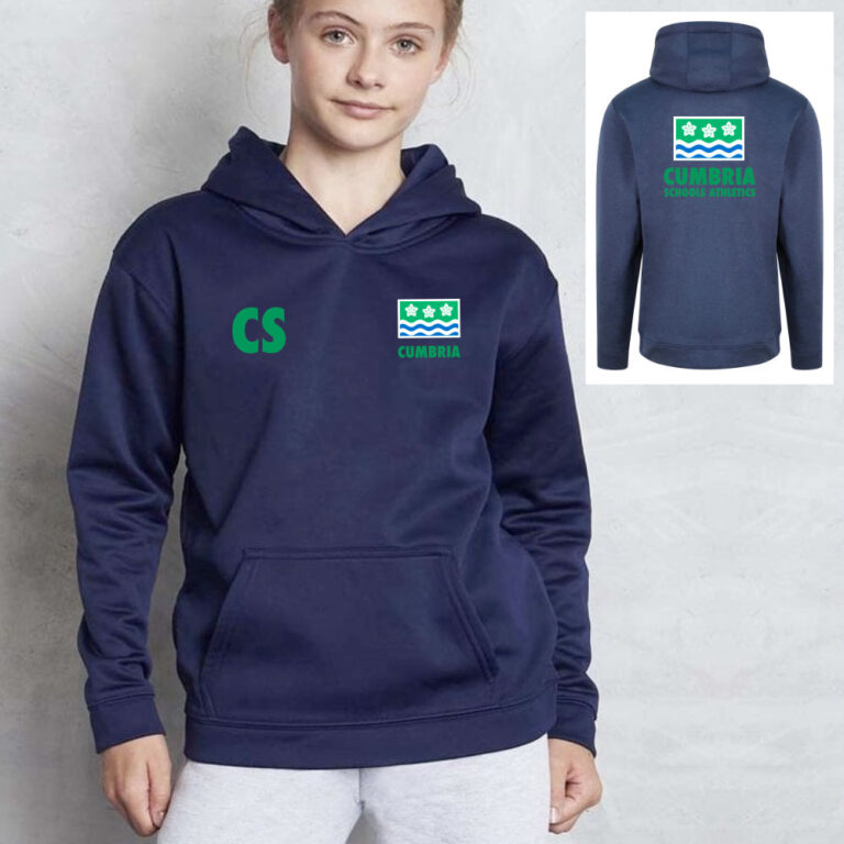 Cumbria Schools Athletics Sport Hoodie