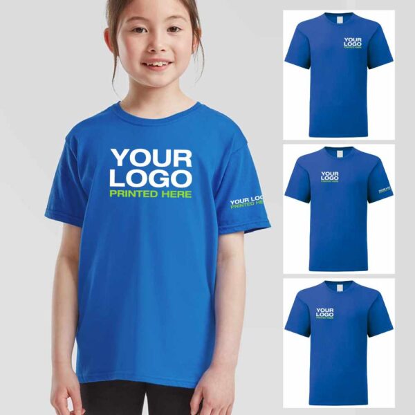 Classic Cotton T-Shirt - Royal - Kids Age 7/8