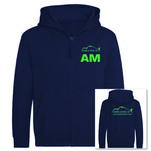 Zip Hoodie Left Chest