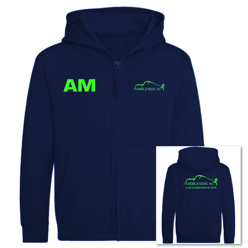 Zip Hoodie Left/Right Chest